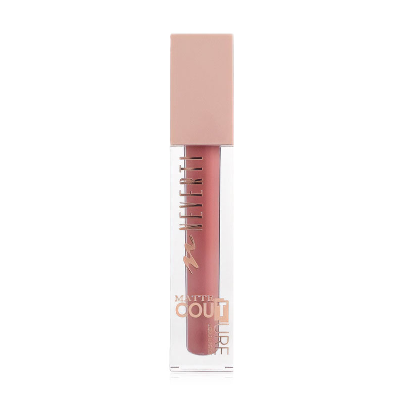 Рiдка матова помада для губ Neverti Matte Couture Liquid 101 Nude Romance, 4.5 мл